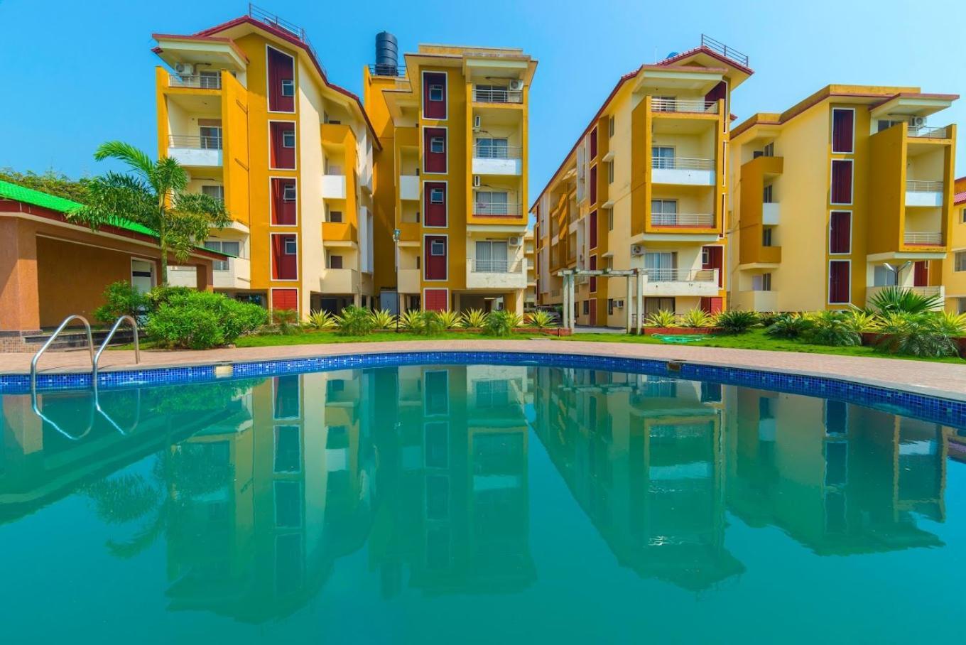 Fabhotel Ocean View Apartment - Nr Dabolim Airport Gamle Goa Eksteriør bilde